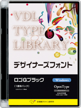 VDL Type Library OpenType Win ロゴGブラック