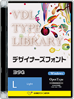VDL Type Libraly デザイナーズフォント OpenType Win ヨタG Light