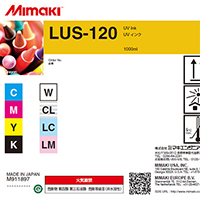 ミマキ LUS-120 UV硬化インク1L マゼンタ LUS12-M-BA